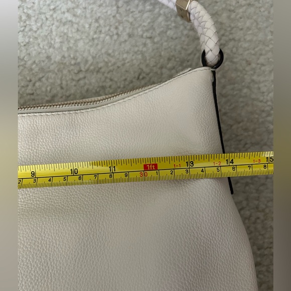 Michael Kors Lexington Large Pebbled Leather Shoulder Bag Light sand - Picture 3 of 12